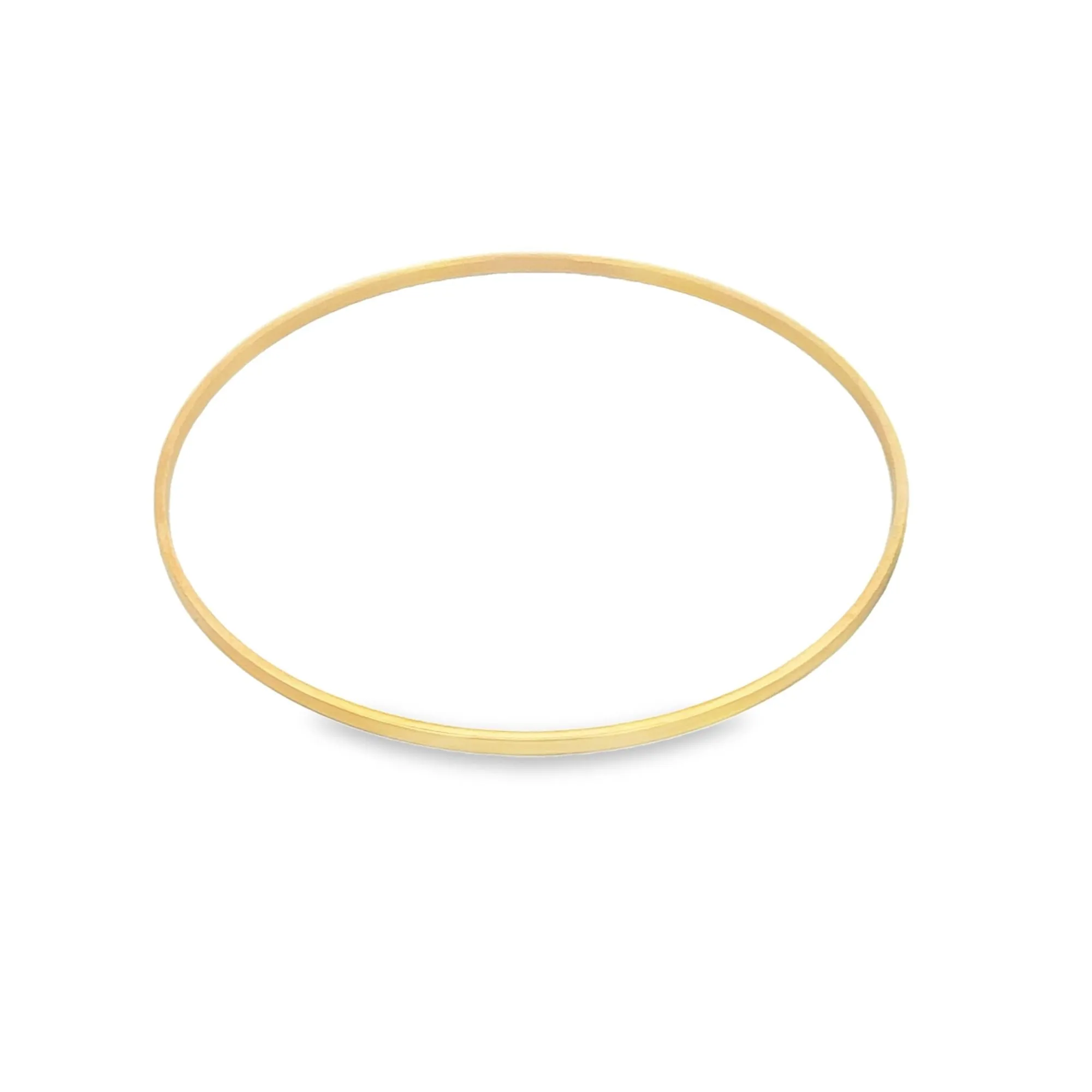 2mm Flat Wrist Cuff Bangle (B75)