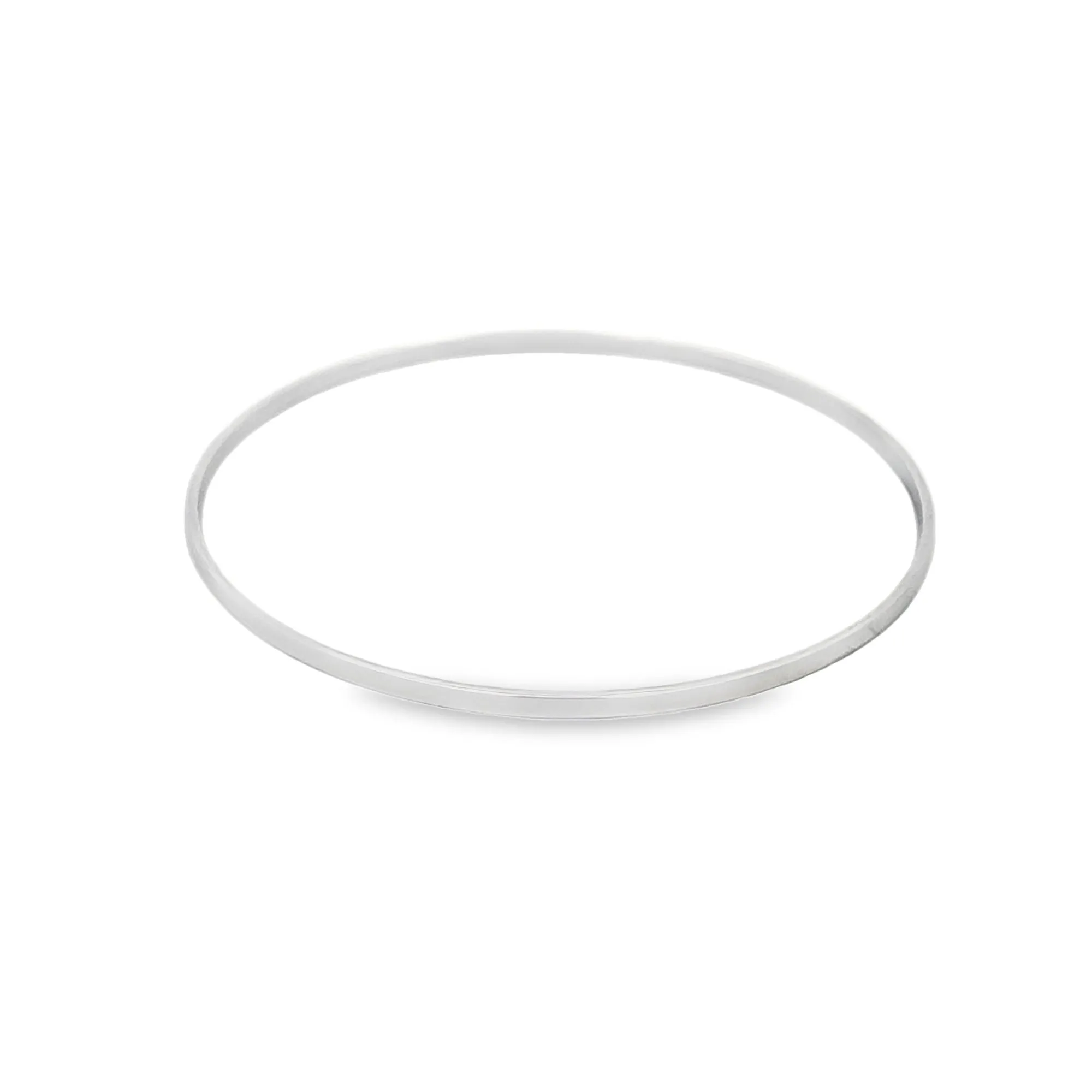 2mm Flat Wrist Cuff Bangle (B75)