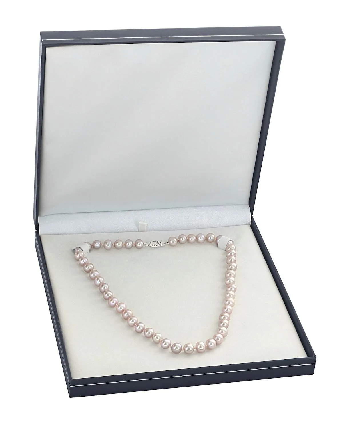 9.5-10.5mm Pink Freshwater Pearl Necklace - AAAA Quality