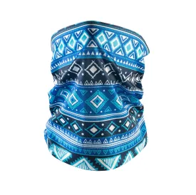 Bandana Face Mask - Blue Polygon (Available online only)