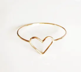 Bangle Elsa - baby heart bangle (B301)