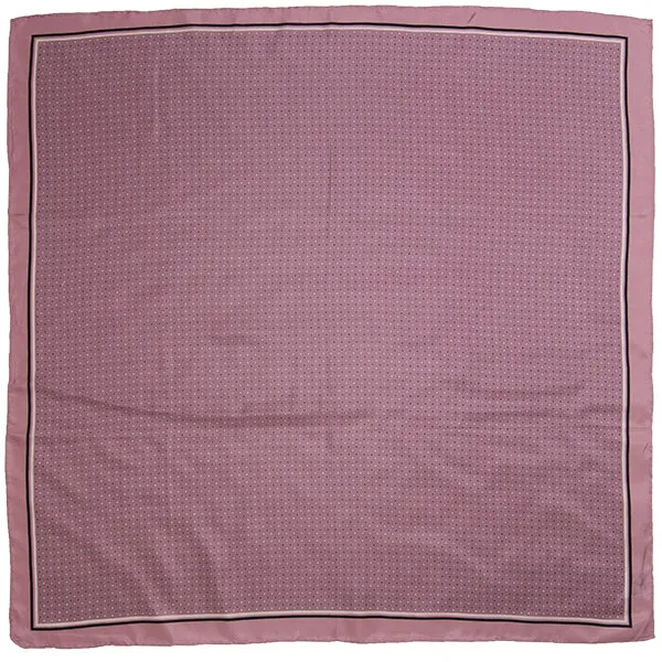 Cowboy Polka Dot Wild Rag in Mauve