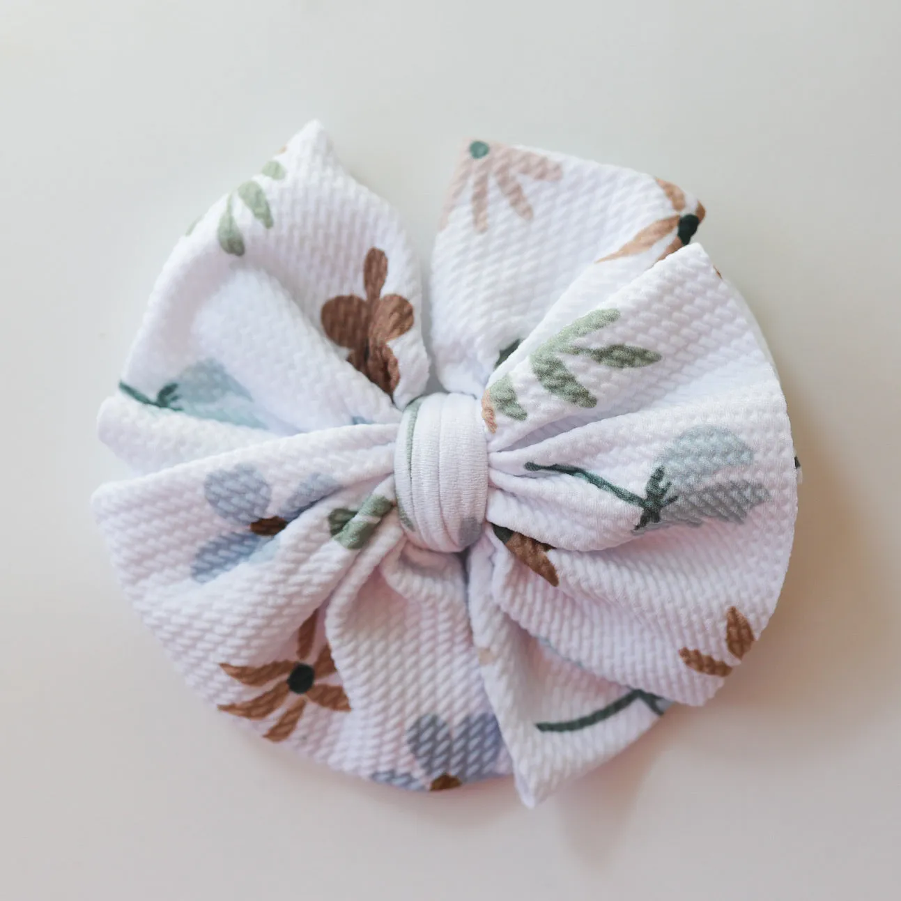 Early Fall Floral Bow