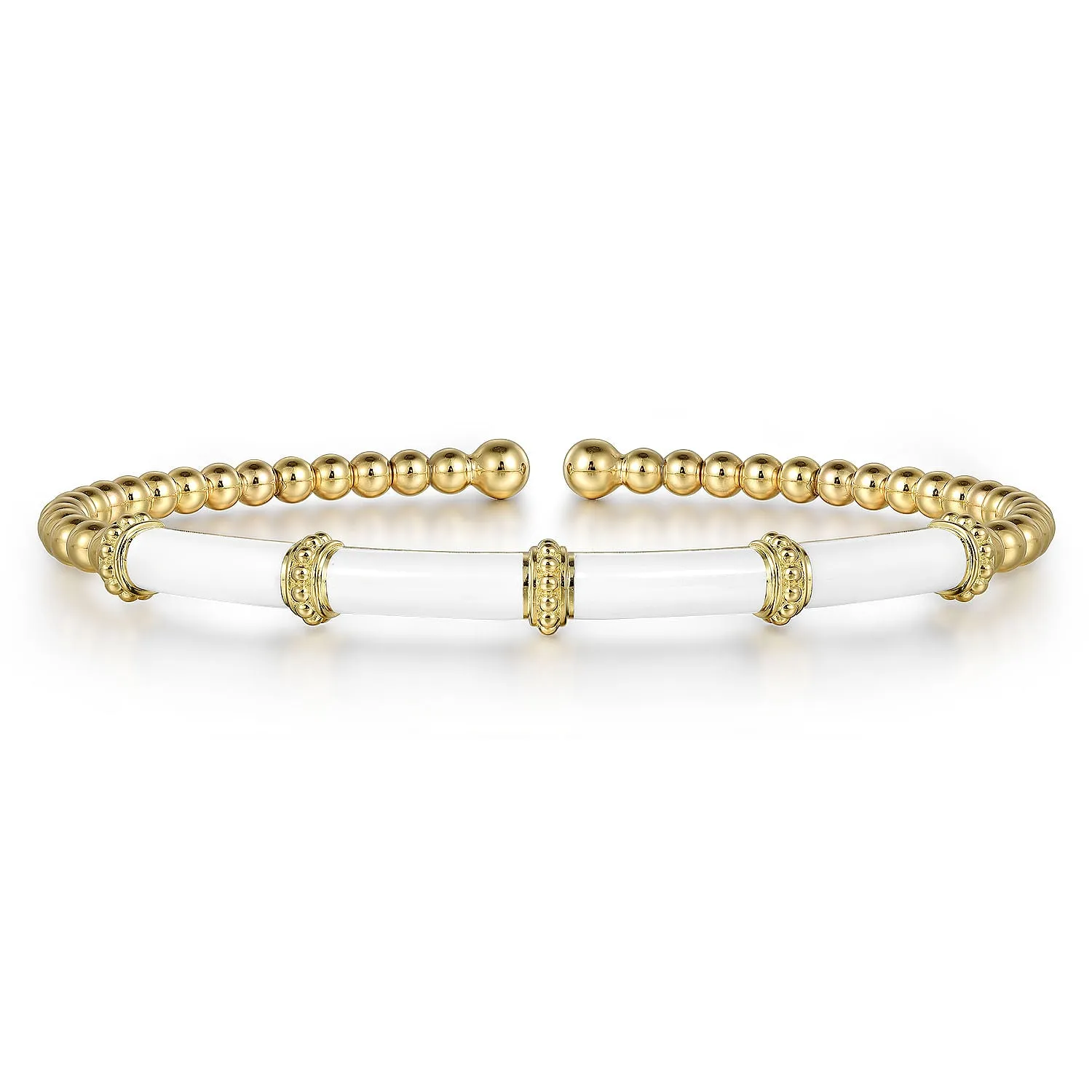 Gold Bracelet Bujukan 14 Karat Yellow Gold Gabriel & Co.