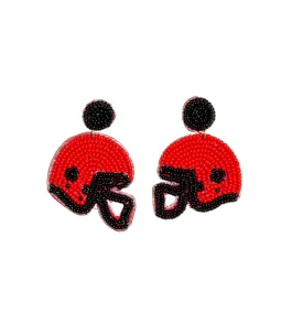 Helmet Earrings