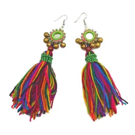 Hilltribe Chrocheted Earrings, S