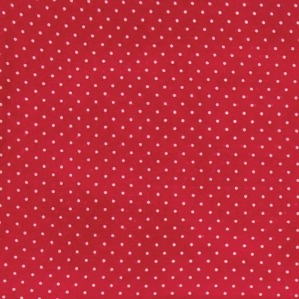 Mini Cowboy Polka Dot Wild Rag in Red