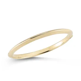 Roberto Coin Knife Edge Gold Bangle