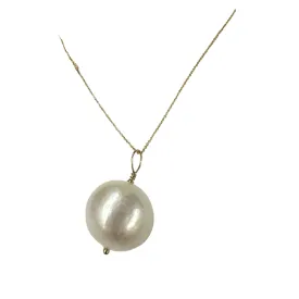 Round Pearl on Chain