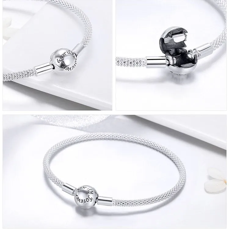 S925 Silver Love Charm Bracelet