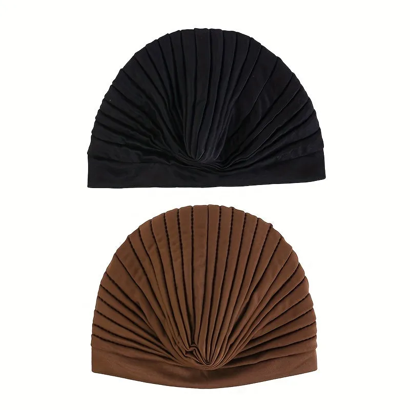 Stylish Turban Cap Set Perfect Head Wraps for Women