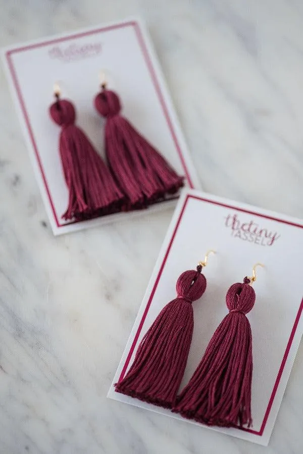 The Ashe Tassel Earring